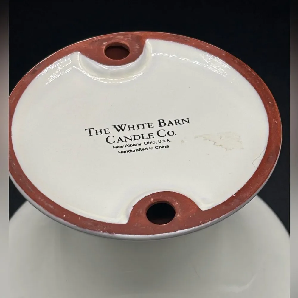 Pedestal Candle Holder 5.5” X 3.75”  The White Barn Candle Co Bath & Body Leaves